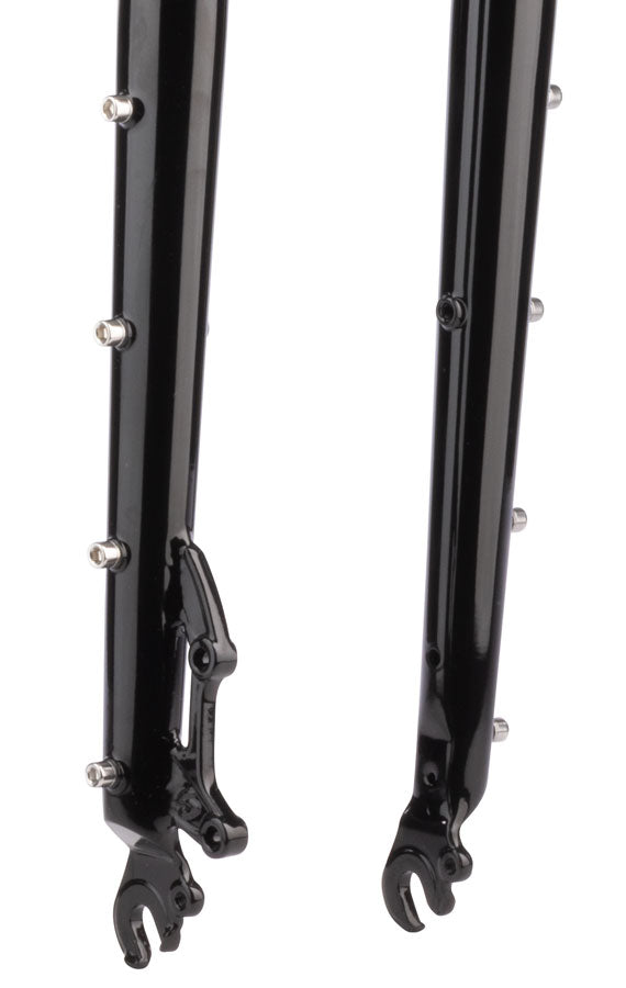 Surly Cocktail Fork - 27.5" / 29" QRx100mm 1-1/8" Straight Steerer 445mm Axle To Crown Steel BLK