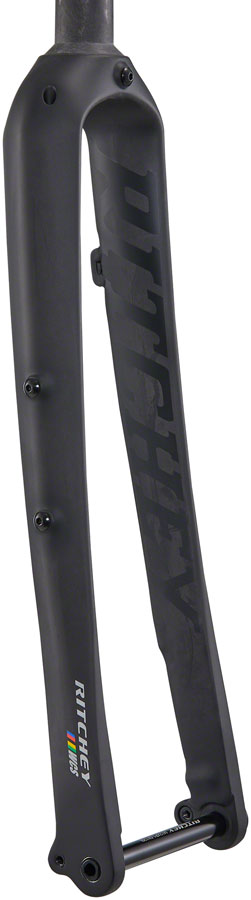 Ritchey WCS Carbon Brevet Road Fork - 700 12 x 100mm Thru-Axle Straight Steerer Flat Mount Matte Carbon