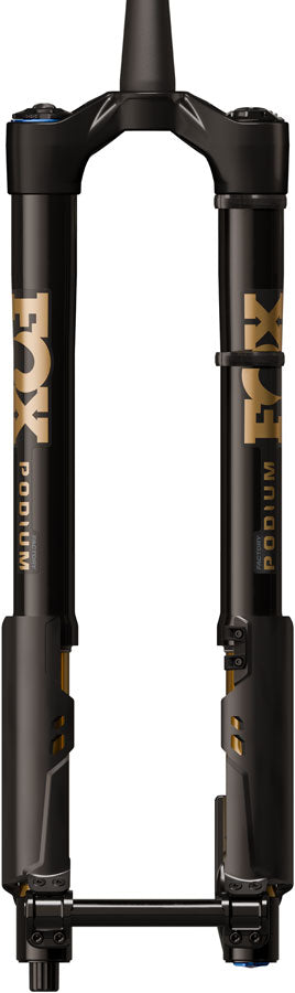 FOX Factory 36 Podium Inverted Suspension Fork - 29" 160 mm 20TA x 110 mm 44mm Offset GRIP X2 58HT Crown BLK/Podium Gold