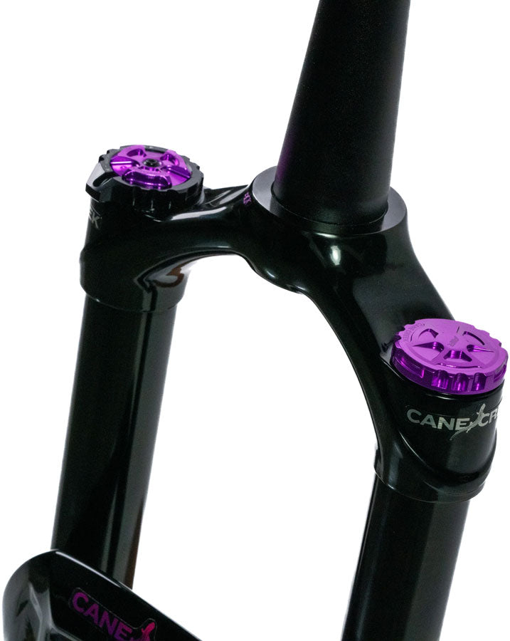 Cane Creek Helm MKII Air 29 Suspension Fork - 29" 160 mm 15 x 110 mm 44 mm Offset Gloss BLK/Purple