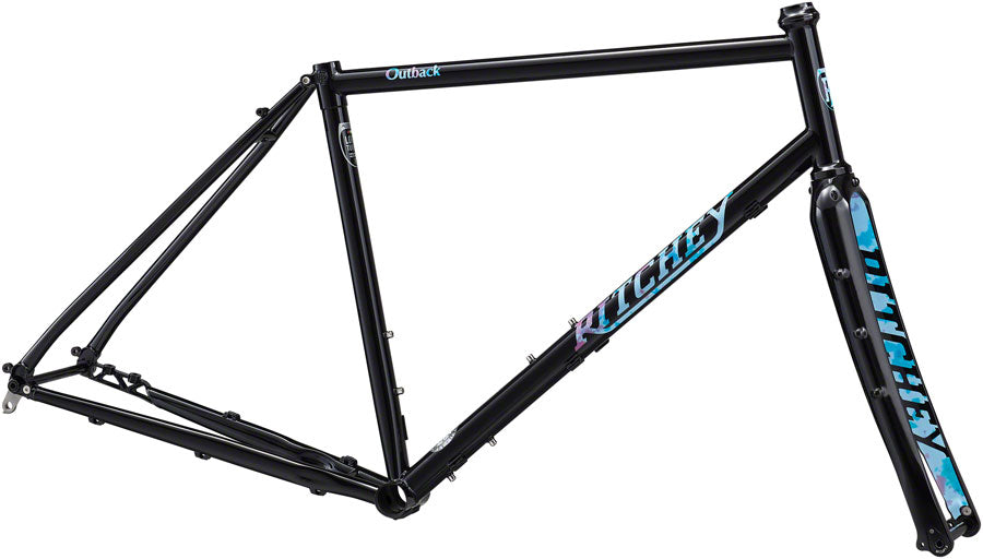 Ritchey Outback Frameset - 700c/650b Steel Aurora Small