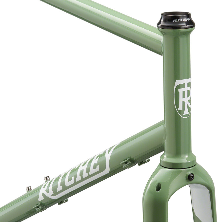 Ritchey Outback Frameset - 700c/650b Steel Winter Sage Medium