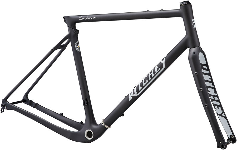 Ritchey Septimer Break-Away Carbon Frameset - 700c Carbon Black Large