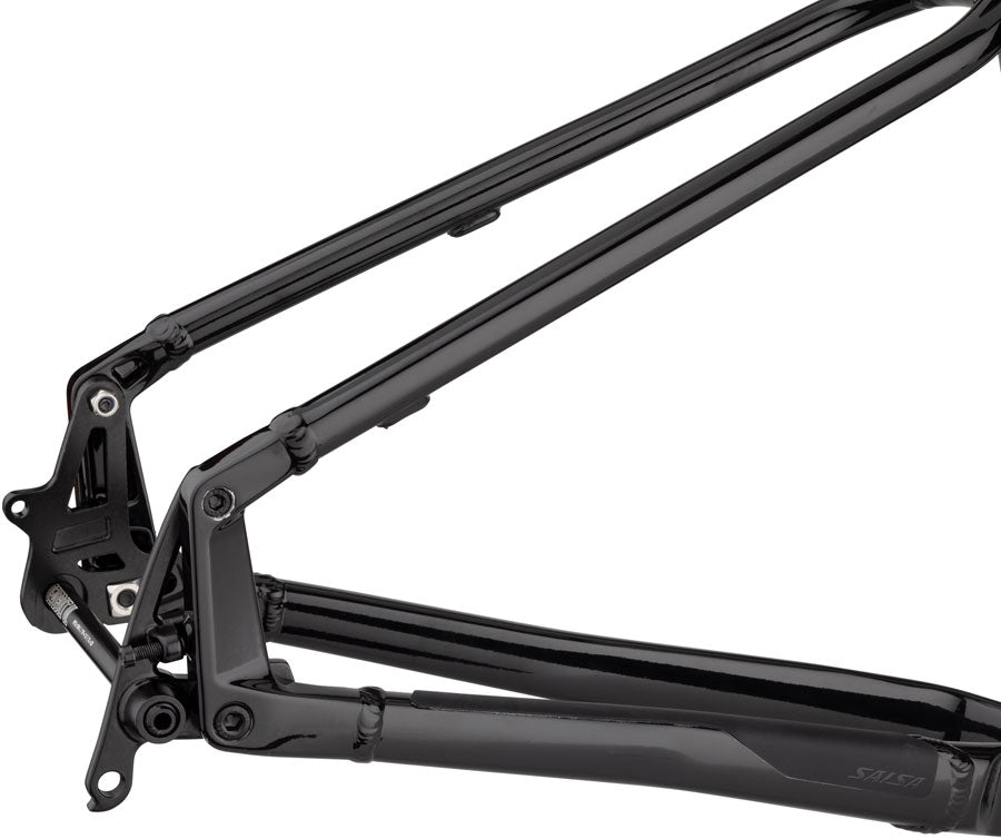 Salsa Timberjack Frame - 29/27.5" Aluminum Black X-Small