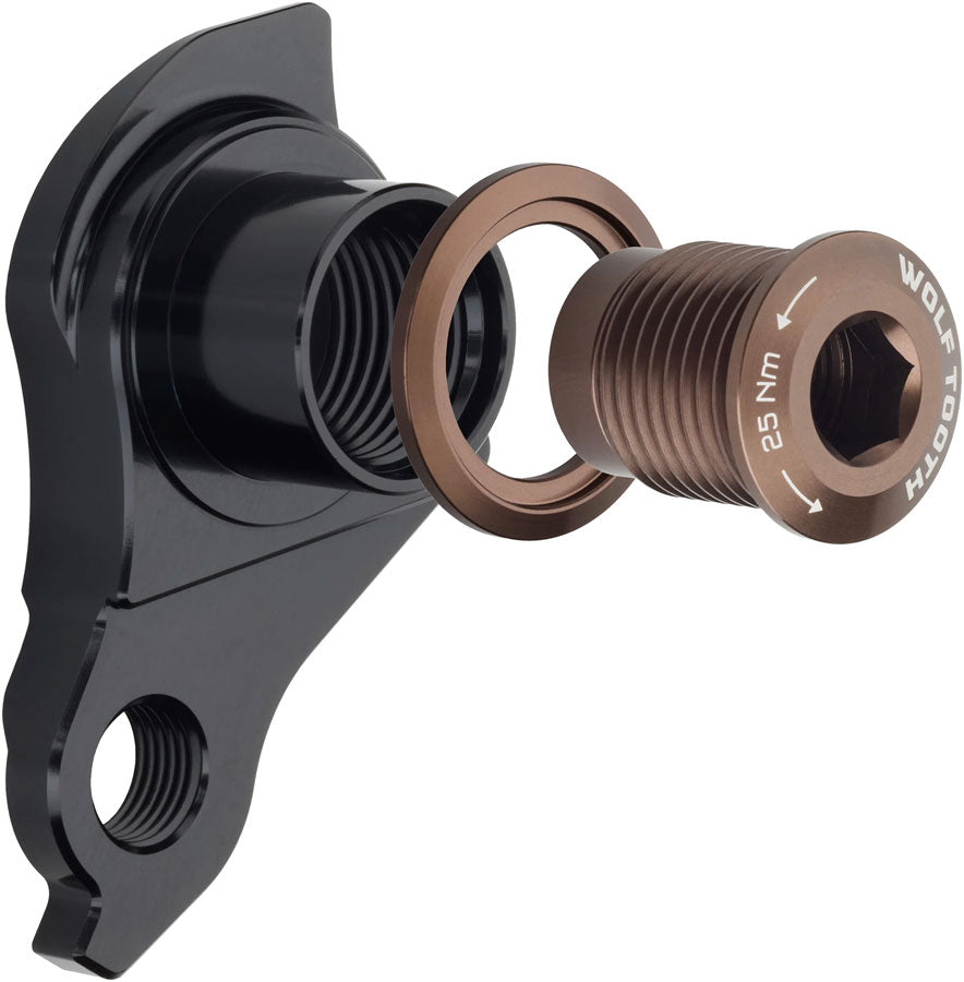 Wolf Tooth Universal Derailleur Hanger - For UDH Equipped Frames Espresso