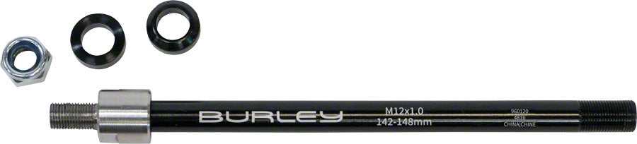 Burley Thru Axle: 12 x 1.0 142-148mm