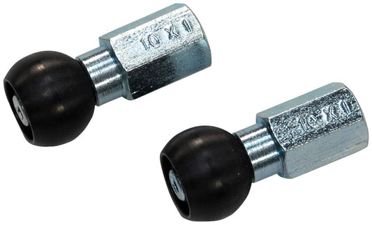 Burley Ballz Nutted Axle: 3/8 x 26