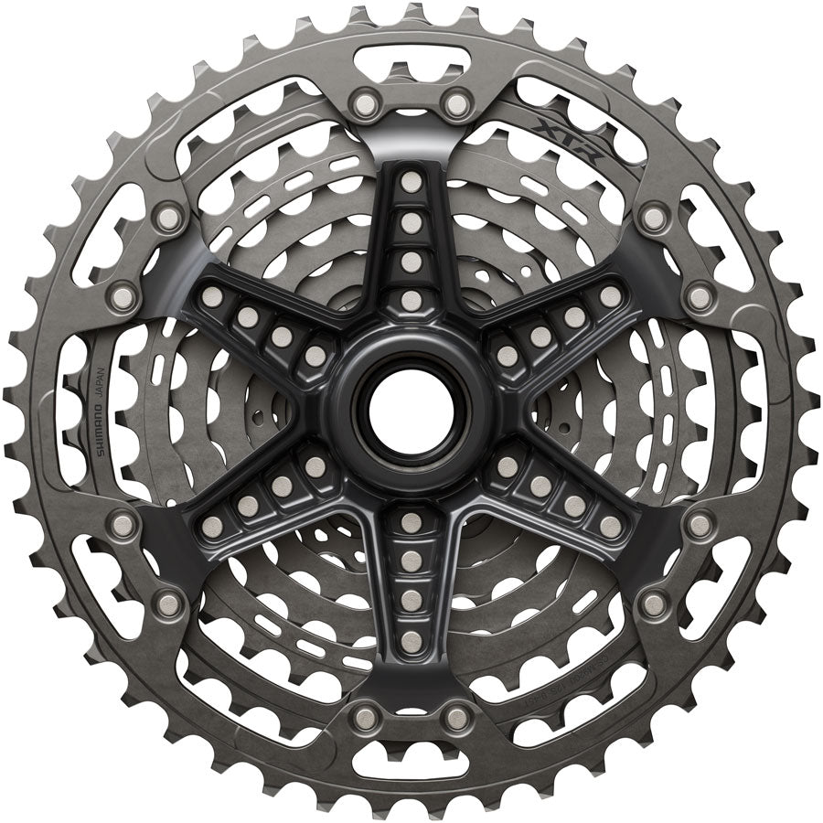 Shimano XTR CS-M9200-12 Cassette - 12-Speed 9-45t Hyperglide+ Micro Spline Gray