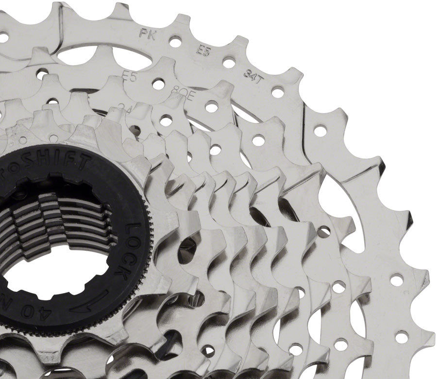 microSHIFT H09 Cassette - 9 Speed 11-36t Silver Nickel Plated