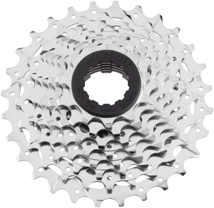 microSHIFT H08 Cassette - 8 Speed 12-25t Nickel