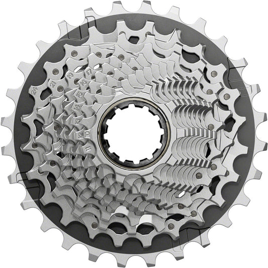 SRAM Force XG-1270 Cassette - 12-Speed 10-28t Silver For XDR Driver Body E1