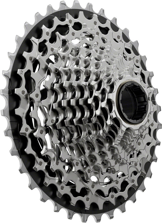 SRAM Force XG-1270 Cassette - 12-Speed 10-36t Silver For XDR Driver Body E1