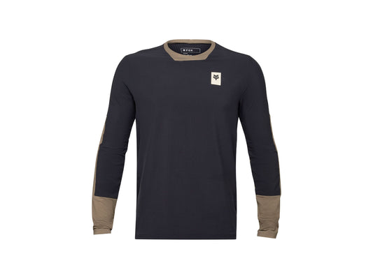 Jersey Fox Racing 24 Defend Thermal Large Black/Brown