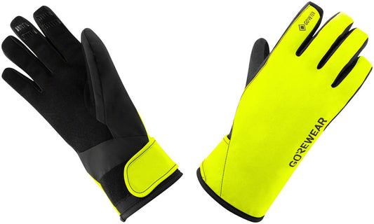 Gorewear Gore-Tex Insulated Gloves - Yellow/Black Mens Large