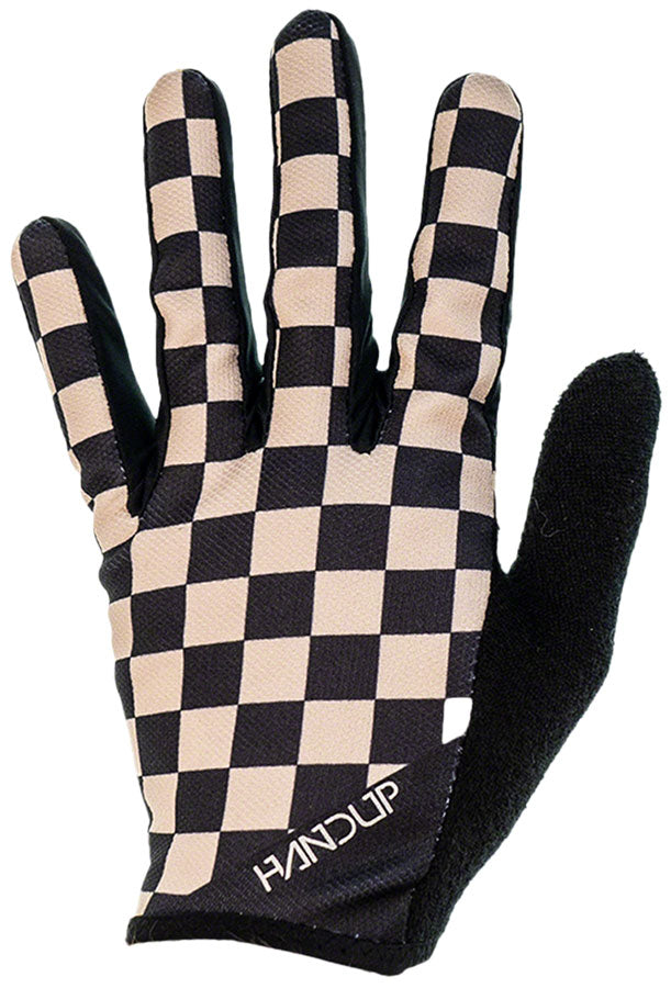 Handup Most Days Gloves - Checkered Black/Tan Medium