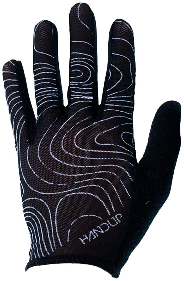 Handup Vented Gloves - Topo Map Black XLarge