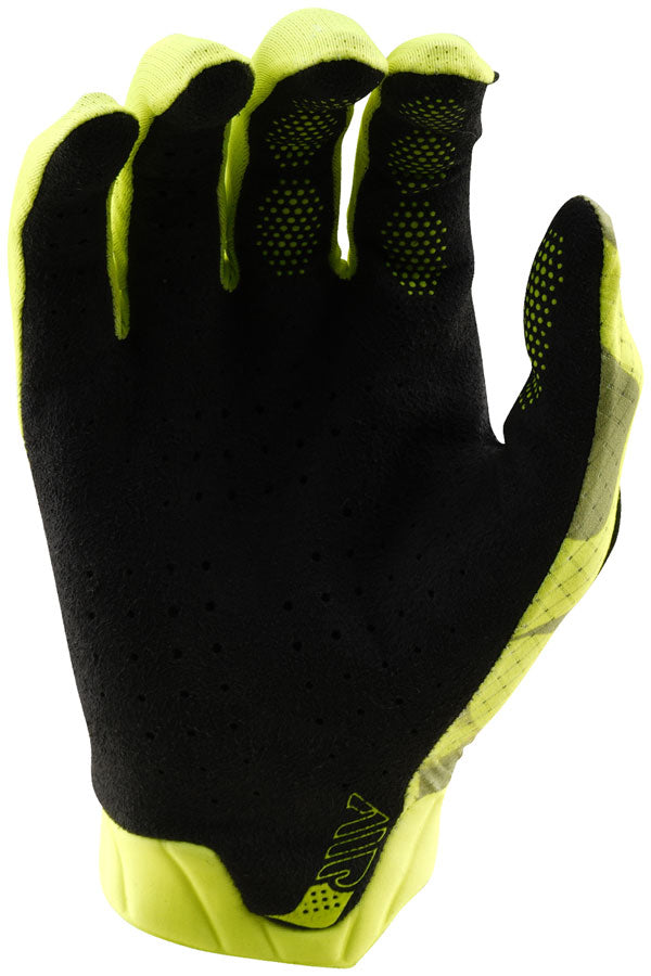 Troy Lee Designs Air Glove – Blotted Flo Yellow X-Large