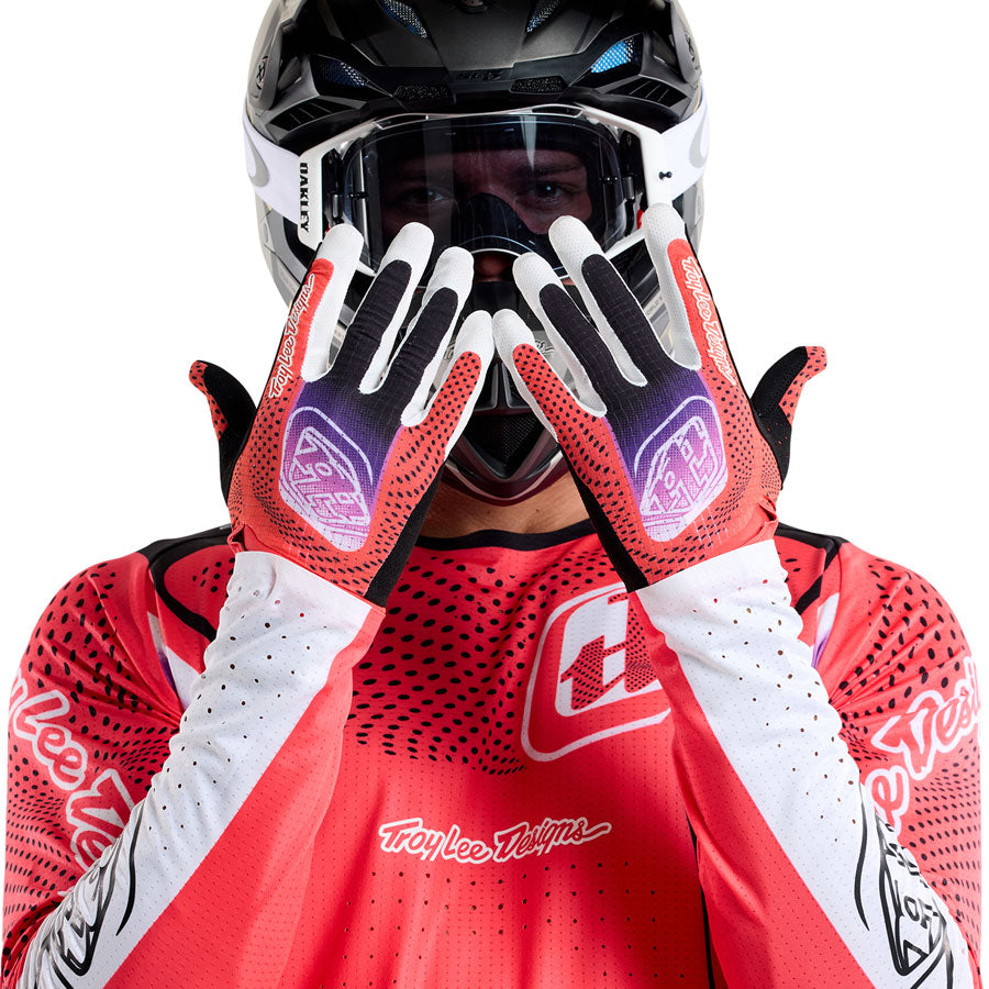 Troy Lee Designs Air Glove – Optic Infra Red Medium