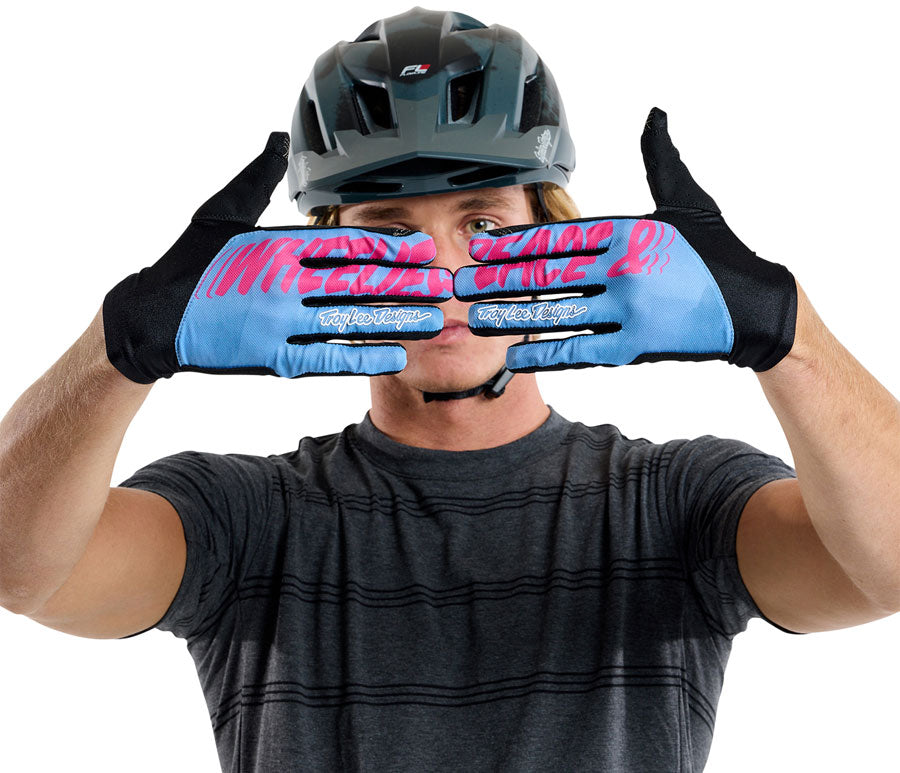 Troy Lee Designs Flowline Glove – Peace-Up Cobalt 2X-Large