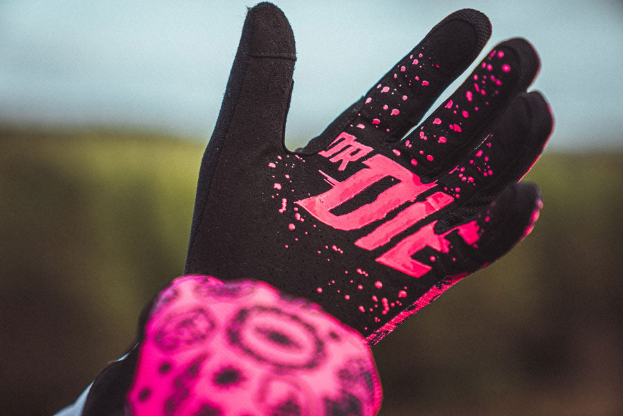 Muc-Off Summer Lightweight Mesh Rider Gloves - Pink Medium