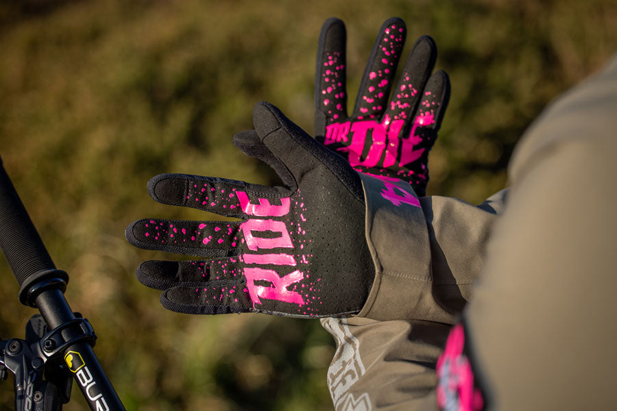 Muc-Off Summer Lightweight Mesh Rider Gloves - Green Medium