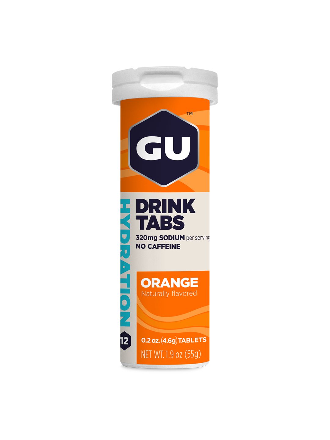 Supplement GU Hydration Tabs Orange 8 Tube Box