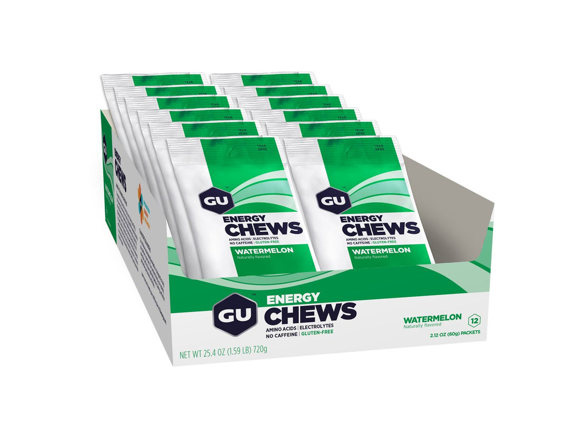 Supplement GU Energy Chews Watermelon 12 Pack/Box