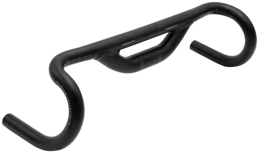Redshift Sports Top Shelf Low Flare Road Drop Handlebar - Aluminum 31.8mm 41cm 50mm Rise BLK