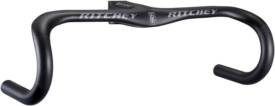 Ritchey WCS Carbon Solostreem Drop Handlebar - Integrated Bar/Stem Carbon 42cm 100mm Matte Carbon