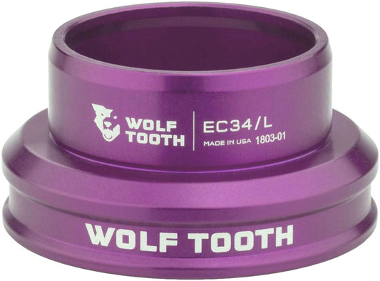 Wolf Tooth Performance Headset - EC34/30 Lower Ultraviolet Purple