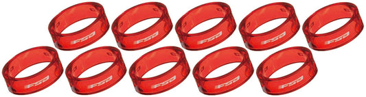 FSA Poly Headset Spacer 1-1/8" x 10mm 10pcs - Black