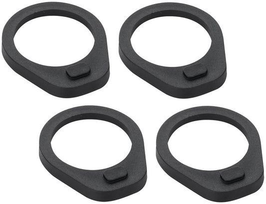 FSA SL-K SCR Stem Spacer 1-1/8" 4pcs - Black