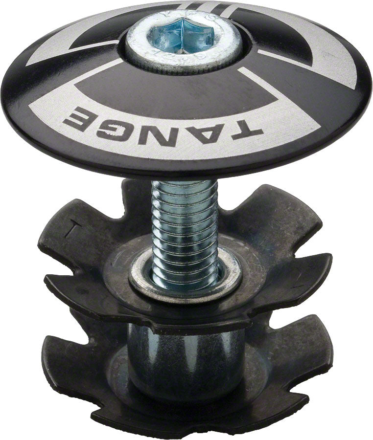 Tange-Seiki Aheadset Starnut Bolt and Nylon Cap for 1-1/8" Aluminum Steerer