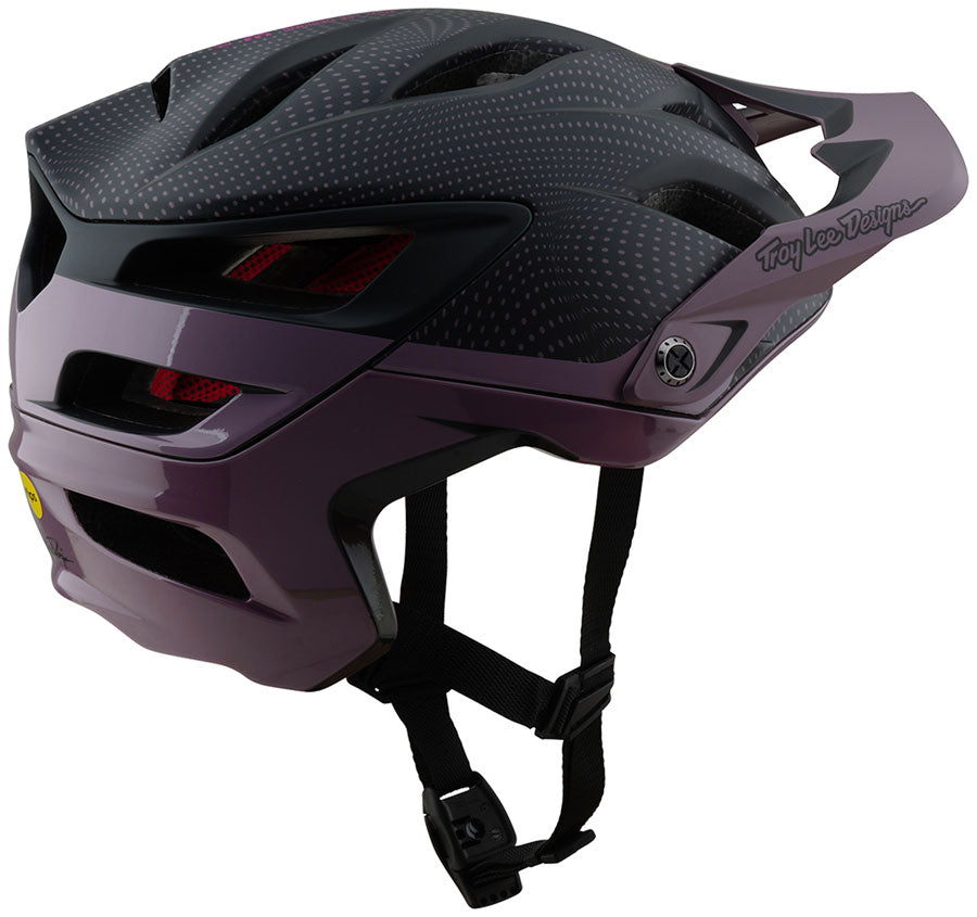 Troy Lee Designs A3 Helmet – Halo Purple X-Large/2X-Large