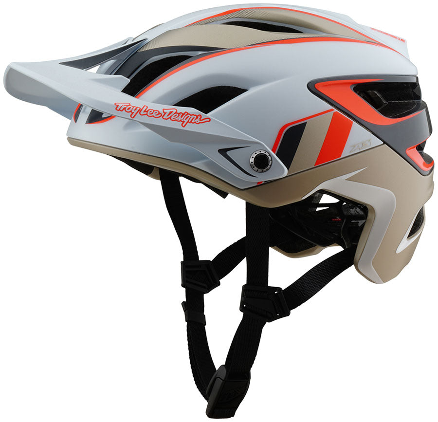 Troy Lee Designs A3 Helmet – Intake White Medium/Large
