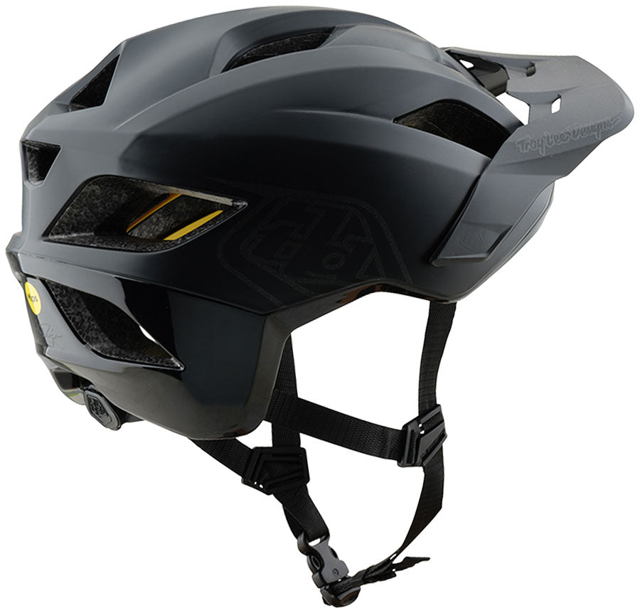 Troy Lee Designs Flowline Helmet – Point Black/Charcoal Medium/Large