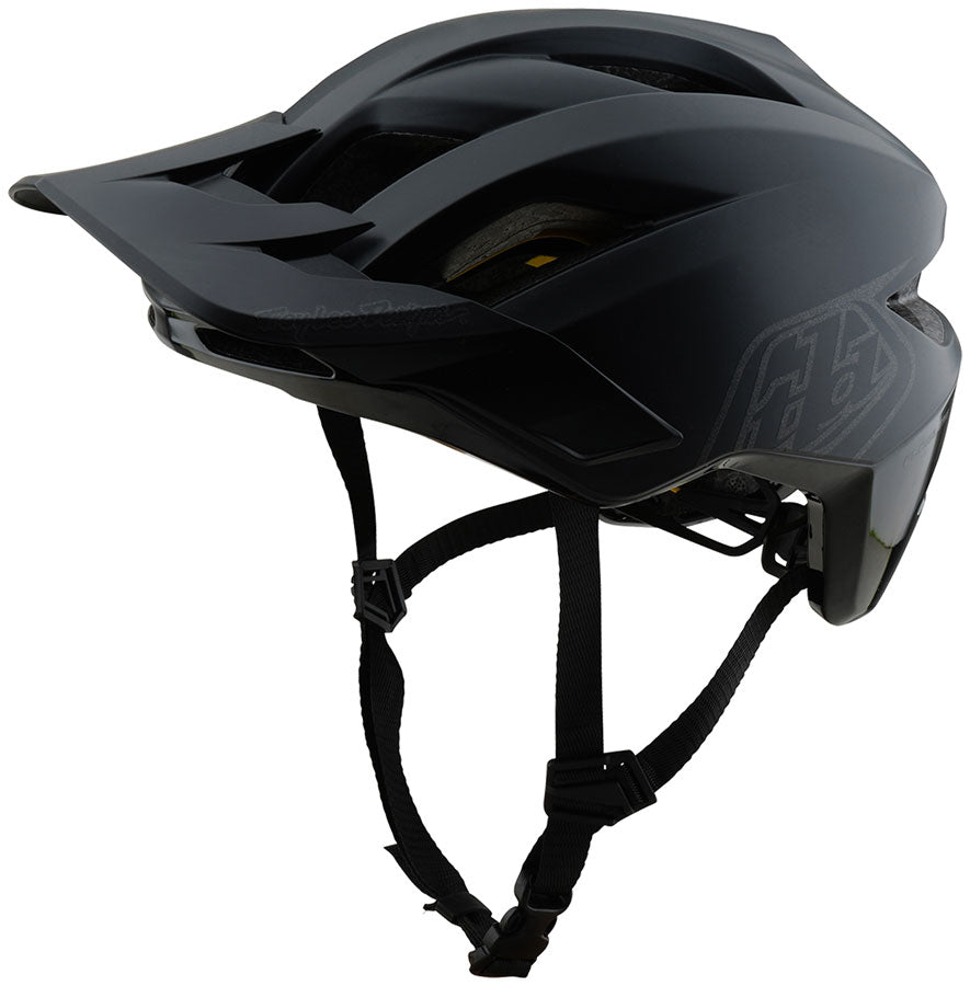 Troy Lee Designs Flowline Helmet – Point Black/Charcoal Medium/Large