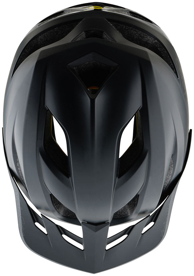 Troy Lee Designs Flowline Helmet – Point Black/Charcoal Medium/Large