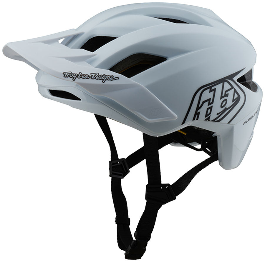 Troy Lee Designs Flowline Helmet – Point White/Black X-Large/2X-Large