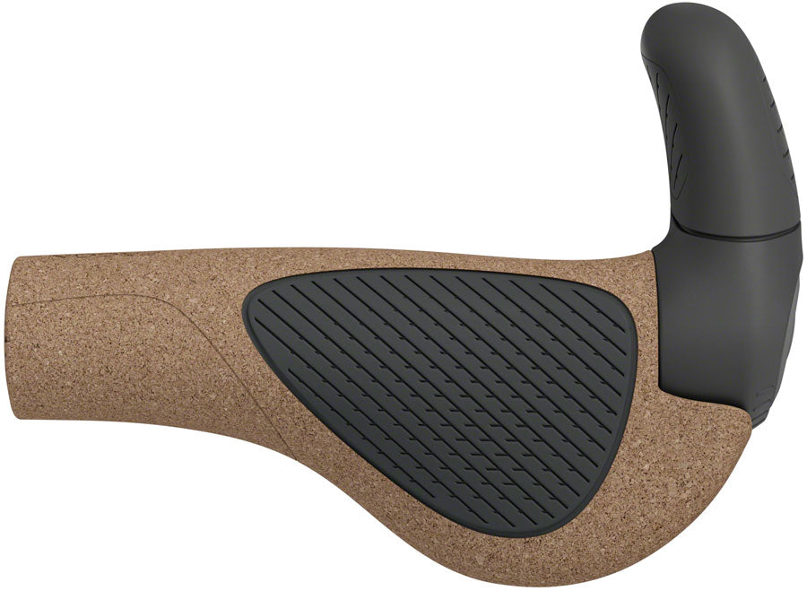 Ergon GP2 Evo BioKork Grips - Lock-On Large Black/Tan