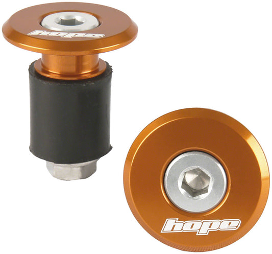 Hope Grip Doctor Bar End Plugs Bronze