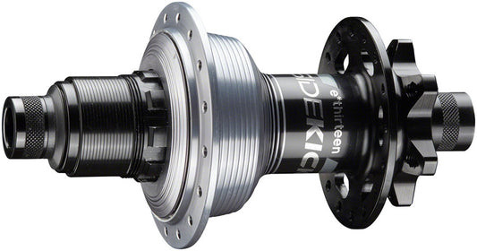 e*thirteen Sidekick Rear Hub - 12 x 148mm 6-Bolt XD BLK/Sterling Silver 28H