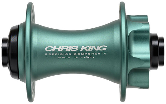 Chris King Boost Front Hub - 15 x 110mm 6-Bolt Matte Jade 32H