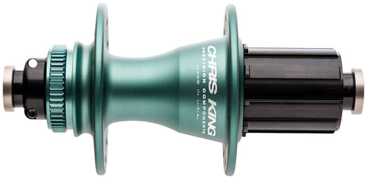 Chris King R45D Rear Hub - 12 x 142mm Center-Lock HG 11 Road Matte Jade 28H