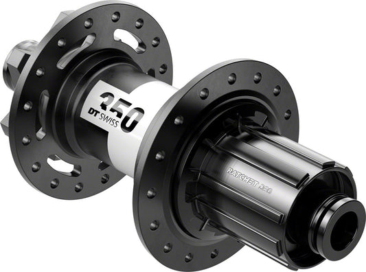 DT Swiss 350 DEG Rear Hub - 12 x 148mm 6-Bolt HG 11 MTN Black 32H 72pt