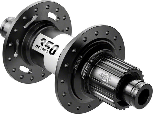 DT Swiss 350 DEG Rear Hub - 12 x 148mm Center-Lock Micro Spline BLK 32H 72pt