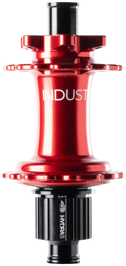 Industry Nine Hydra 2 Classic Rear Hub - 12 x 148mm 6-Bolt Micro Spline Red 28H