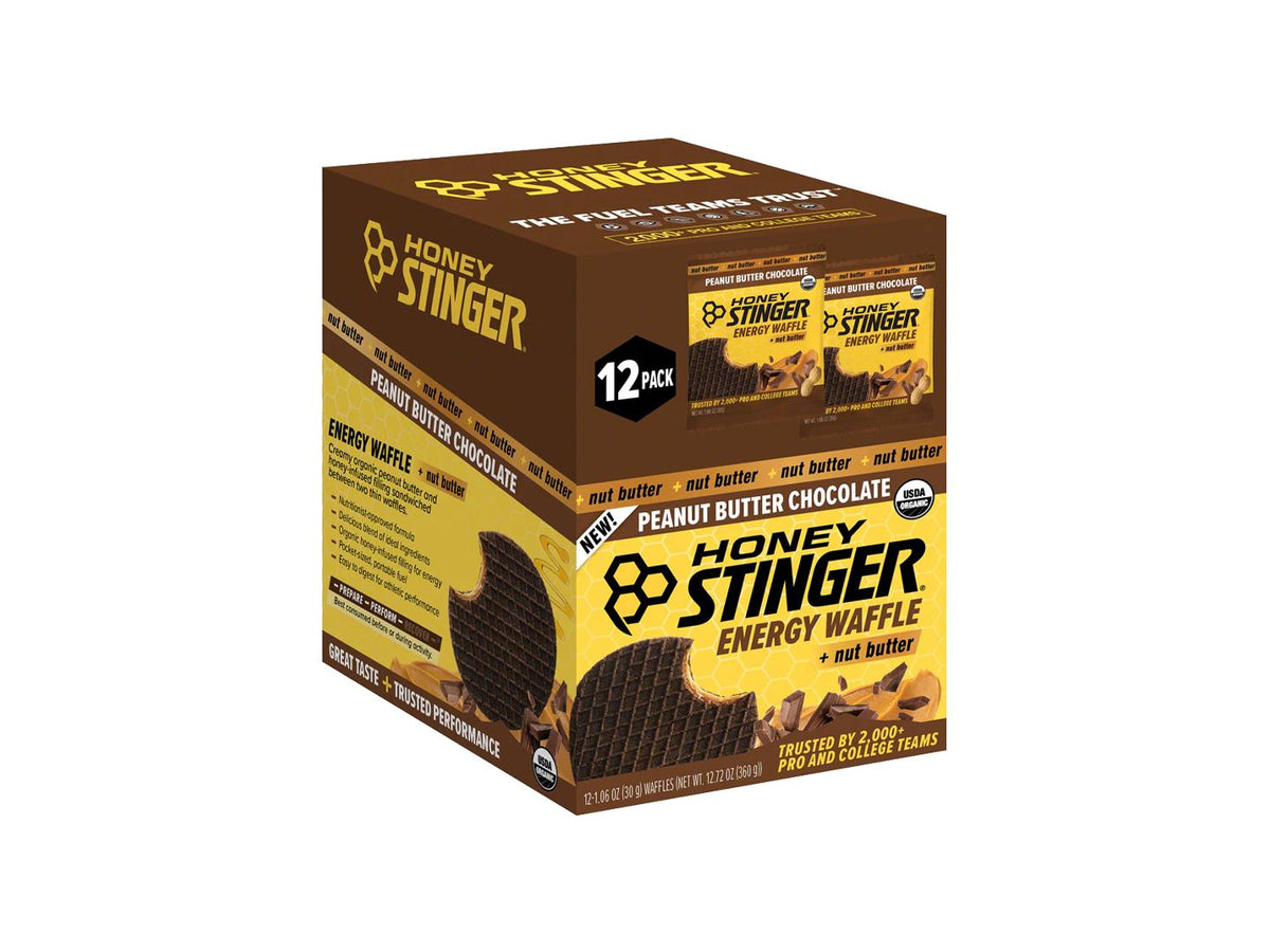 Supplement Honey Stinger Organic Waffle PB Chocolate 12 Pack