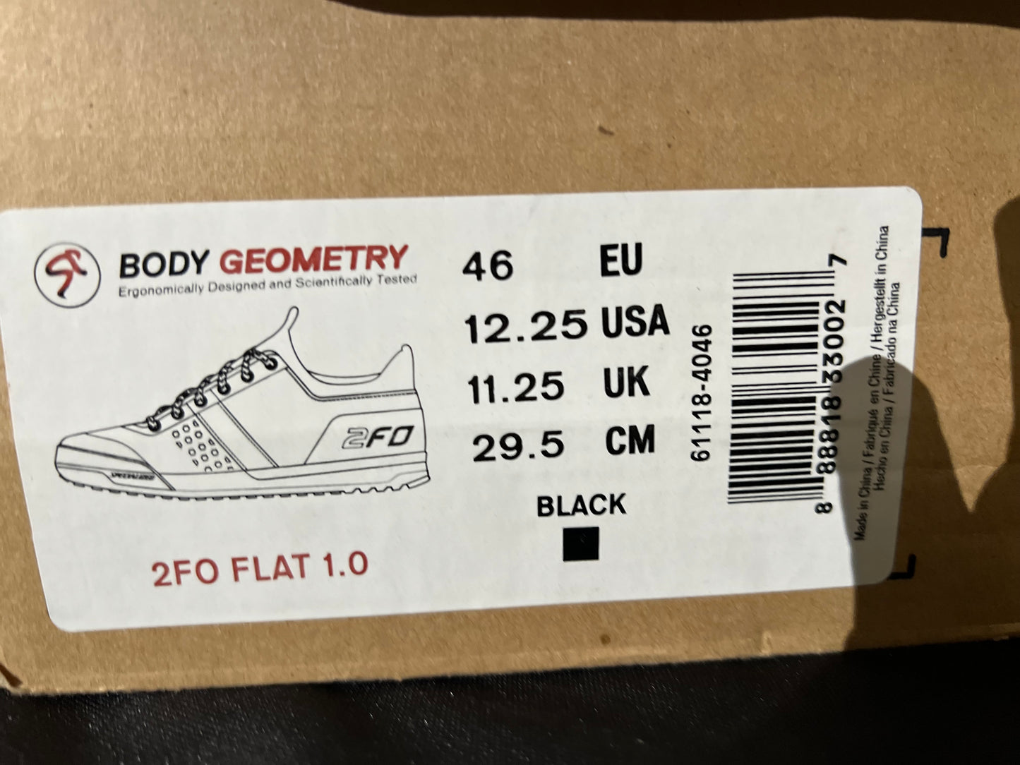 2FO CLIP 2.0 MTB SHOE BLK Specialized Size: 46