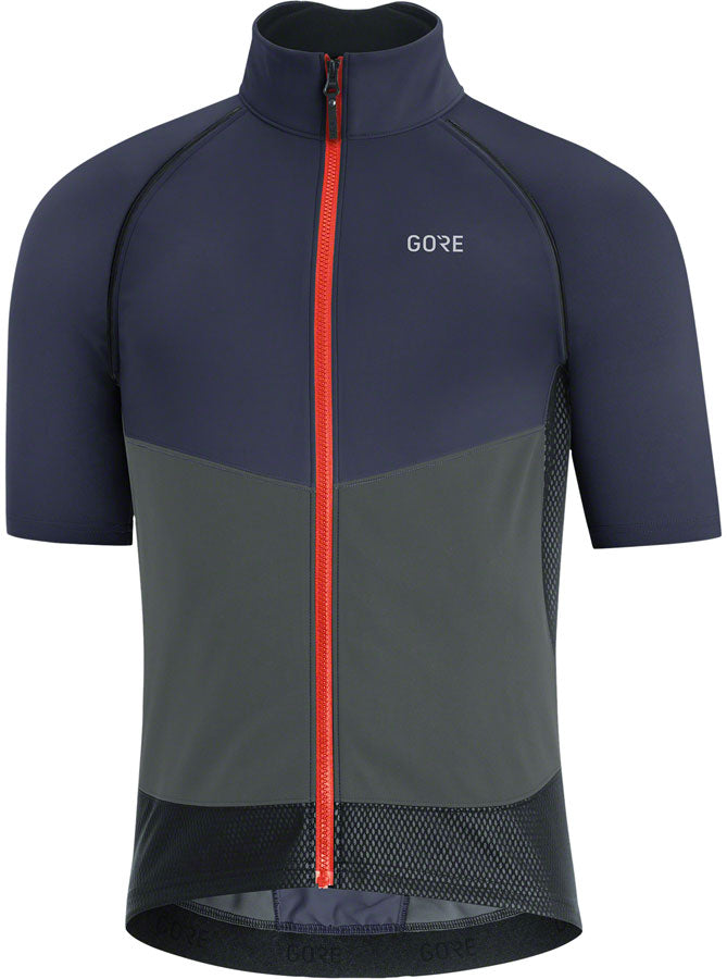 Gorewear Phantom Jacket - Orbit Blue/Urban Grey Mens Small